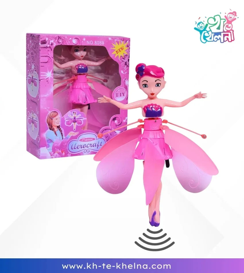 Gesture Control Flying Fairy Doll for Girls