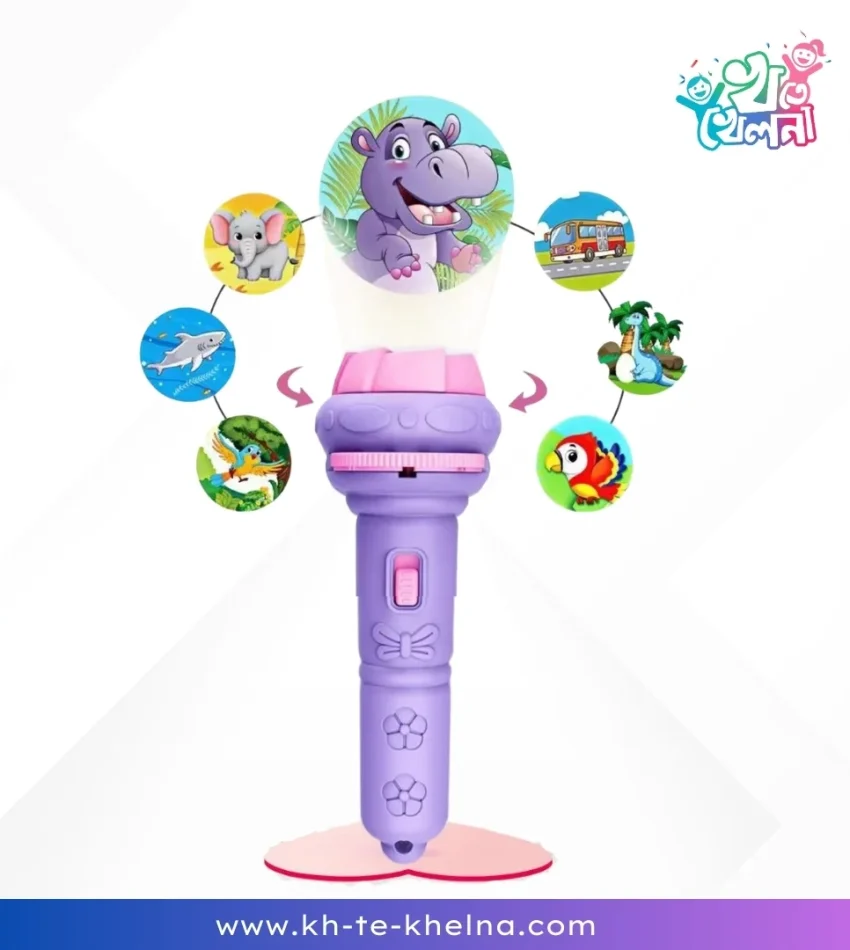 Kids Bedtime Fun Slide Projector Torch
